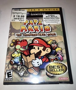 Paper Mario Thousand Year Door Player's Choice & Bestseller Sealed Gamecube - Bild 1 von 2