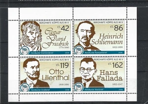 Nortdkurier Berühmte Persönlichkeiten ZD 4 Werte - Picture 1 of 1