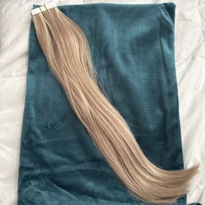 NUEVO en caja pelo real 16” extensión cola de caballo - Imagen 1 de 3