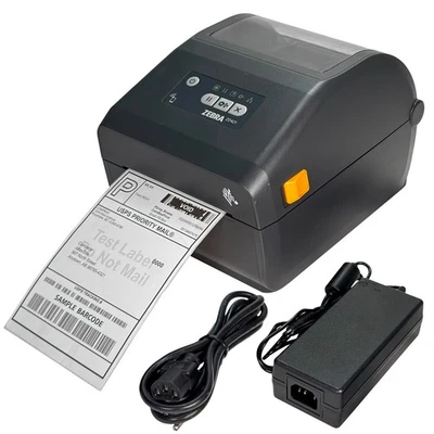 TESTED Zebra ZD421 Direct Thermal Label Printer WiFi USB Bluetooth 300 dpi - Image 1 of 4