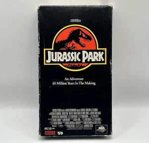 Jurassic Park VHS 1993 Video Tape Sam Neill Jeff Goldblum Original Movie Rare! - Picture 1 of 8