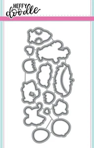 Heffy Doodle Eggcellent News Metal Die Cutting Brand New ISD-443496 - Picture 1 of 1