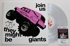 THEY MIGHT BE GIANTS SIGNED JOIN US LP VINYL RECORD ALBUM AUTOGRAPHED +JSA COA