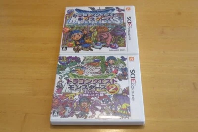 Dragon Quest Monsters Terry's Wonderland 3D & 2 DQM 2 2Games set Nintendo 3DS - Image 1 of 4