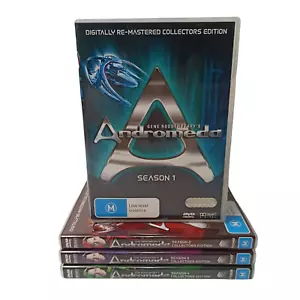 Andromeda Season 1-4 Collectors Edt. DVD TV Series Sci-Fi Space Action Adventure - Picture 1 of 22