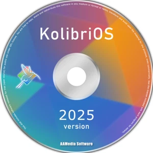 KolibriOS Install CD World’s Lightest OS for Vintage Computer | 8MB RAM 60Mhz - Picture 1 of 3