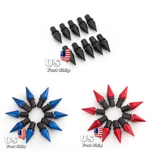 10 piezas M5x16mm Motocicleta CNC Carenado Parabrisas Pernos de Pico Lavadoras - Imagen 1 de 12