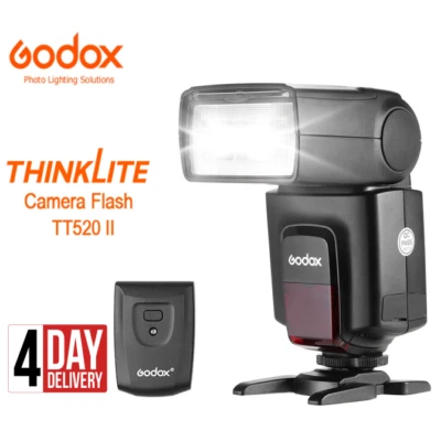 Godox TT520II Flash Light Speedlite 433MHz Trigger Wireless For Canon Nikon Sony - image 1 of 4