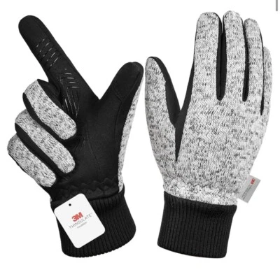 Thinsulate Gloves  by moreok in grey  size medium - Image 1 of 4