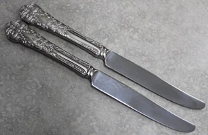 2 fino a 8 COLTELLI DA CENA SOLIDI RENAISSANCE Reed & Barton lucidi 18/10 Inox - Foto 1 di 4