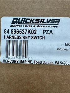 New Mercury Mercruiser Quicksilver Oem Part # 84-896537K02 Harness/Key Swtch - Picture 1 of 2