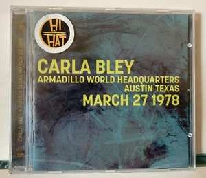 Carla Bley-Armadillo World Headquarters Austin TX, Mar 27 1978-Hi Hat New/Sealed - Picture 1 of 3