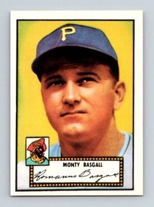 1983 Topps 1952 Reprint Series #12 Monty Basgall