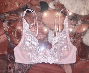 Intimate Free People Caught In My Web UW-BH mit Blumenspitze Damen 32B neu mit Etikett - Bild 1 von 5