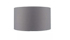 Pacific Lighting Polycotton Cylinder Drum Shade - Grey - 35cm Brand New 