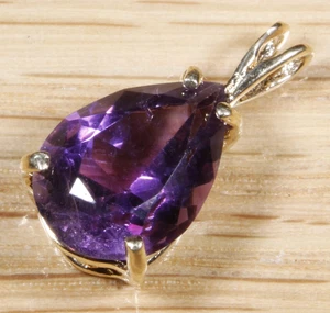 Klassischer Amethyst Anhänger X584A - Bild 1 von 4