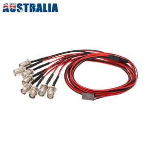 Diy 8Pcs LED Lights Red&White For 1/10 RC Car Traxxas Tamiya HSP SCX10 D90 - Picture 1 of 10