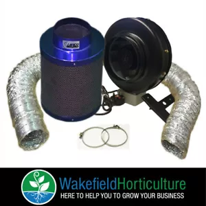 Kit ventola alta potenza 5" e filtro al carbonio Viper Premium 5"/300 - Foto 1 di 2
