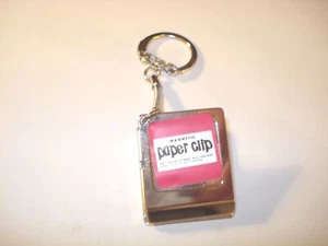 Vintage Paper Clip Magnet Key Ring    Never Used! Japan - Picture 1 of 3