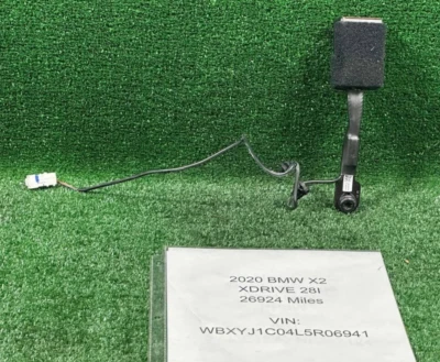 2018-2023 BMW X2 F39 X1 FRONT RIGHT PASSENGER SIDE SEATBELT SEAT BELT BUCKLE OEM Foto 1 de 4