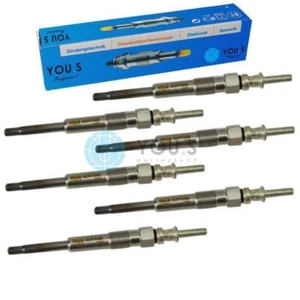 6 Pieces You.S Original Glow Plug for Land Rover Range Rover III (LM) 3.0 D - Picture 1 of 2