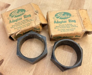 2 Anelli Adattatore Cancelli, NOS per Mozzo Vulco-Grip, Gates Rubber Co, Taglia S - Foto 1 di 4