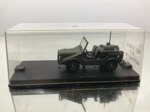 VEREM V9614 JEEP AUTO UNION FRENCH AIR FORCE -ARMY GREEN 1:43- GOOD IN SC - 373 - Picture 1 of 5