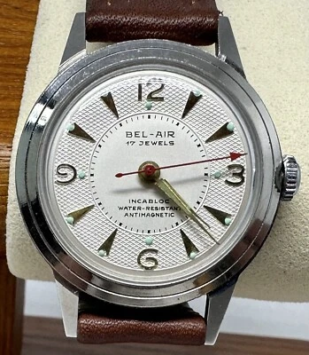 Reloj mecánico Bel-Air vintage para hombre Cal AS 1194 reparado Foto 1 de 4