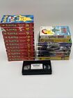 HUGE Lot Of 19 Pokemon Original Cartoon Series & Movie VHS Tape Collection