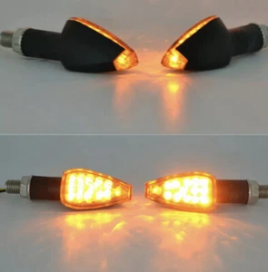 2 Pairs 12V 1W E11 E Tested LED Indicators Universal Motorcycle Scooter BT3284 - Picture 1 of 7