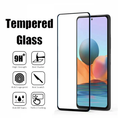 For Xiaomi Redmi Note 13 12 11 Pro 10 Film Screen Protector Tempered Glass - Image 1 of 4