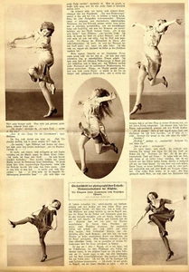 Momentaufnahmen der Tänzerin Lydia Salomonova vom Deutschen Theater von 1913 - Bild 1 von 1