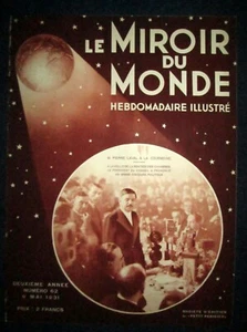 MIROIR du MONDE Exposition Coloniale Paris Maroc Jeanne d'Arc Rouen Maurice 1931 - Picture 1 of 1