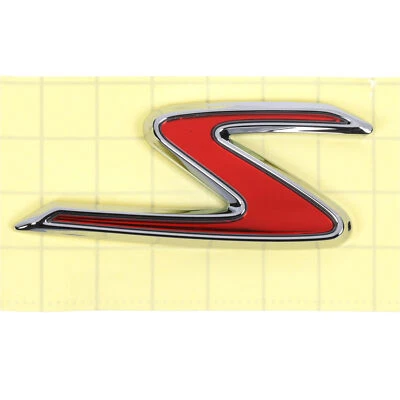 OEM NEW Rear Trunk Deck Lid "S" Emblem Nameplate 2018-2023 Kia Rio 86314-H9200 - Image 1 of 3