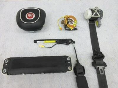 FIAT 500L 500 L TREKKING 2014-2015-2016-2017 BLACK AIRBAG LH LEFT SEAT BELT KNEE - Image 1 of 4