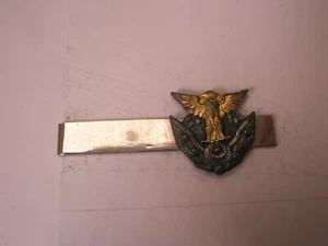 1964 JASDF Japan Air Self-Defense Force 10th Anniversary Vintage Tie Bar Clip - Picture 1 of 7