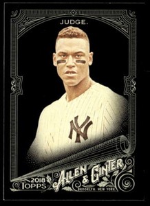 2018 Topps Allen & Ginter X #7 Aaron Judge   Baseball New York Yankees