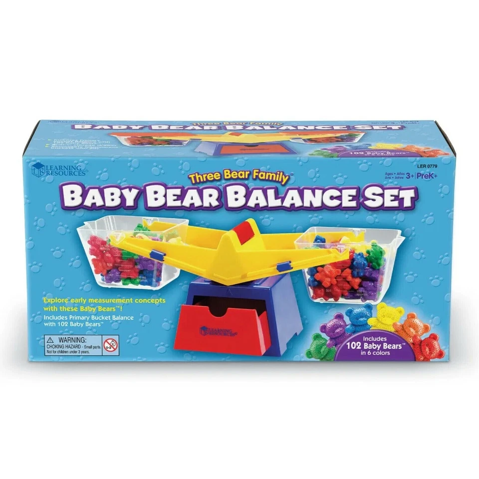 Learning Resources Three Bear Family Baby Bear Balance Set - Image 1 of 1