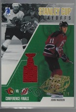 2003-04 ITG Be A Player Memorabilia All-Star Game 1/1 John Madden #SCP-28 2c5