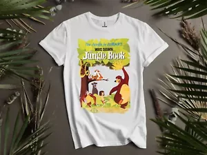 Disney The Jungle Book Group Retro T-shirt T shirt Men Women Unisex Tshirt K403 - Picture 1 of 6