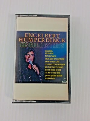 Engelbert Humperdinck His Greatest Hits Music Cassette Tape  - Image 1 of 4