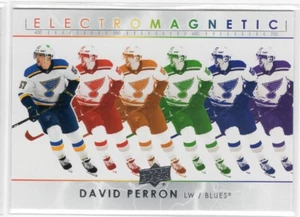 David Perron 21-22 Upper Deck Serie 1 Electromagnético #EM-4 St. Louis Blues - Imagen 1 de 1