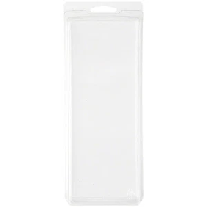 Collecting Warehouse Clear Plastic Clamshell Container, 8.19" H x 3" W x 1.5" D - Picture 1 of 2