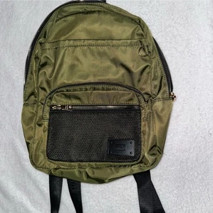 Steve Madden Navy Green & Black Rucksack Robust Nylon Daypack - Bild 1 von 8