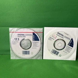 CANON Digital Camera Solution Disk Ver. 17.1/17.2 Mac/Windows CD-ROM DISCS ONLY - Picture 1 of 3