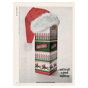 Early Times Old Style Kentucky Bourbon Vintage Magazine Print Ad 1969 - Picture 1 of 1