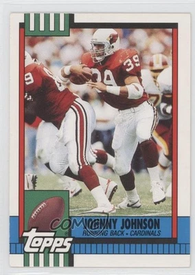 1990 Topps Traded Johnny Johnson #104T Rookie RC - Image 1 of 2