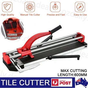 600mm Professional Heavy Duty Manual Tile Cutter Cutting Breaker Tool Machine AU - Picture 1 of 12