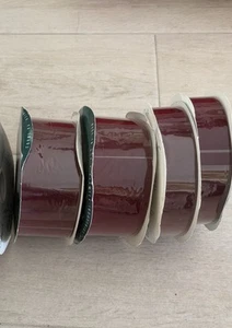 Berwick Veltex Ribbon-Burgundy Color-Waterproof 100% Impermeable-25 Yds X 2.75 “ - Picture 1 of 3