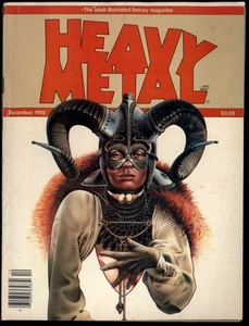 HEAVY METAL magazine December 1980 * the ADULT ILLUSTRATED mag. details scanned - Imagen 1 de 5